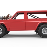 Uphill Sand Racing Dragster Version 3 Scale 1:25 - Thumbnail 7