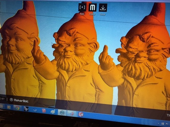 Aging grumpy Gnomes  3D Print 57426