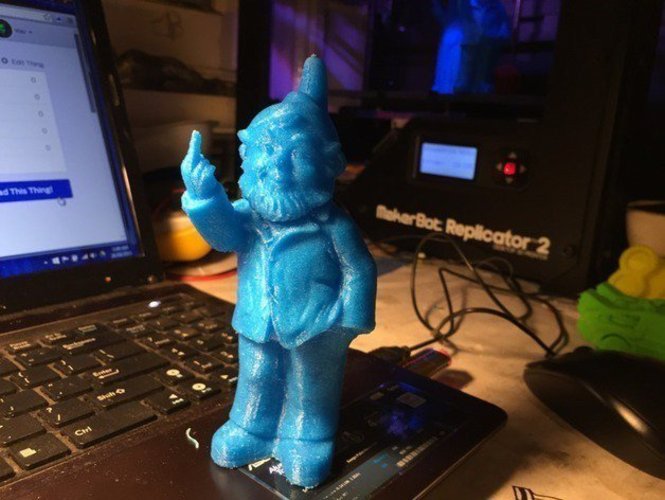 Rude gnome 3D Print 57427