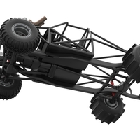 Uphill Sand Racing Dragster Base Version 3 Scale 1:25 - Thumbnail 2