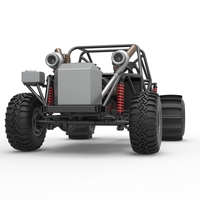 Uphill Sand Racing Dragster Base Version 3 Scale 1:25 - Thumbnail 5