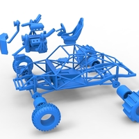 Uphill Sand Racing Dragster Base Version 3 Scale 1:25 - Thumbnail 22