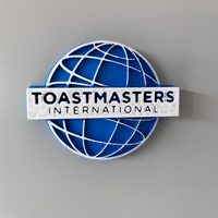 Toastmasters Logo 3D  Fridge Magnet  - Thumbnail 3