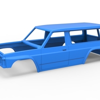 Shell of Uphill Sand Racing Dragster Version 3 Scale 1:25 - Thumbnail 1