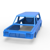 Shell of Uphill Sand Racing Dragster Version 3 Scale 1:25 - Thumbnail 4