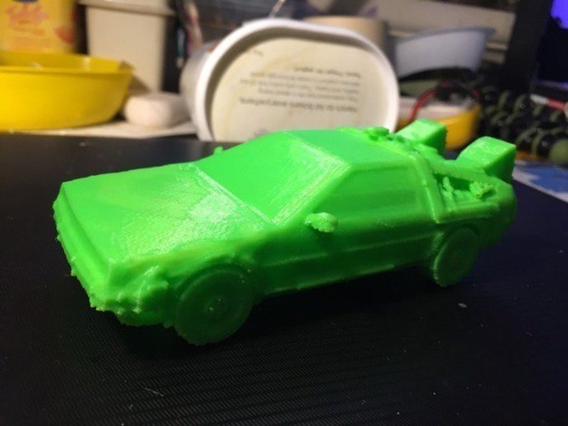 Delorean repaired