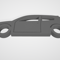 Alfa Romeo 147 Keychain - Thumbnail 1