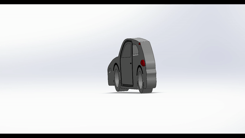 Alfa Romeo 147 Keychain