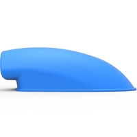 Air Scoop for dragster Version 3 Scale 1:25 - Thumbnail 7