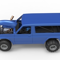 Uphill Sand Racing Dragster Version 4 Scale 1:25 - Thumbnail 10