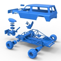 Uphill Sand Racing Dragster Version 4 Scale 1:25 - Thumbnail 25