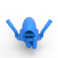 Engine of Uphill Sand Racing Dragster Version 4 Scale 1:25 - Thumbnail 5