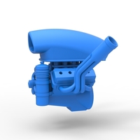 Engine of Uphill Sand Racing Dragster Version 4 Scale 1:25 - Thumbnail 7