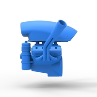 Engine of Uphill Sand Racing Dragster Version 4 Scale 1:25 - Thumbnail 8