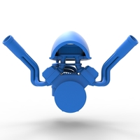 Engine of Uphill Sand Racing Dragster Version 4 Scale 1:25 - Thumbnail 11