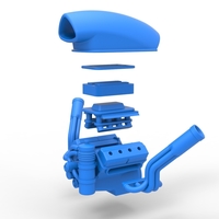 Engine of Uphill Sand Racing Dragster Version 4 Scale 1:25 - Thumbnail 15