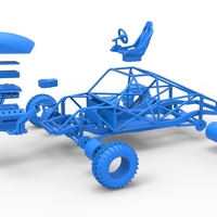 Uphill Sand Racing Dragster Base Version 4 Scale 1:25 - Thumbnail 20