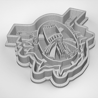 Tanjiro Kamado from "Kimetsu no Yaiba" Cookie Cutter - STL file - Thumbnail 10
