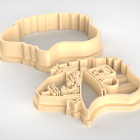 Jotaro Kujo from “JoJo's Bizarre Adventure” Cookie Cutter - STL - Thumbnail 1