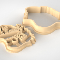 Jotaro Kujo from “JoJo's Bizarre Adventure” Cookie Cutter - STL - Thumbnail 2