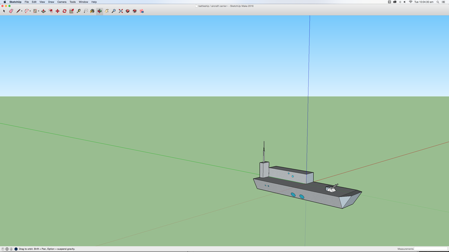 aircraft carrier 3D Print 57460