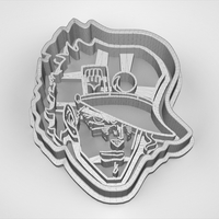 Jotaro Kujo from “JoJo's Bizarre Adventure” Cookie Cutter - STL - Thumbnail 5