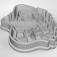 Jotaro Kujo from “JoJo's Bizarre Adventure” Cookie Cutter - STL - Thumbnail 6