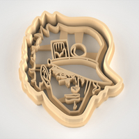 Jotaro Kujo from “JoJo's Bizarre Adventure” Cookie Cutter - STL - Thumbnail 9