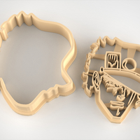 Jotaro Kujo from “JoJo's Bizarre Adventure” Cookie Cutter - STL - Thumbnail 10