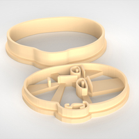 Saitama from “One Punch Man” Cookie Cutter - STL file - Thumbnail 2