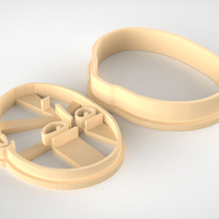 Saitama from “One Punch Man” Cookie Cutter - STL file - Thumbnail 3