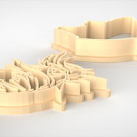 Mordred from “Fate/Grand Order” Cookie Cutter - STL file - Thumbnail 1