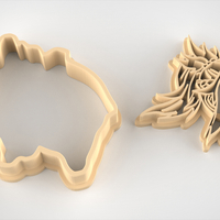 Mordred from “Fate/Grand Order” Cookie Cutter - STL file - Thumbnail 9