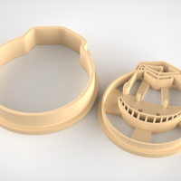 Koro-sensei “Assassination Classroom” - Cookie Cutter - STL file - Thumbnail 1