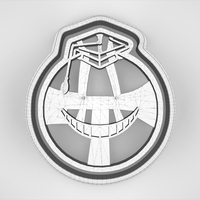 Koro-sensei “Assassination Classroom” - Cookie Cutter - STL file - Thumbnail 5