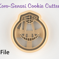 Koro-sensei “Assassination Classroom” - Cookie Cutter - STL file - Thumbnail 8