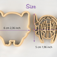 Kanna Kamui “Miss Kobayashi's Dragon Maid” Cookie Cutter - STL - Thumbnail 2