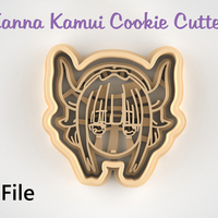 Kanna Kamui “Miss Kobayashi's Dragon Maid” Cookie Cutter - STL - Thumbnail 7
