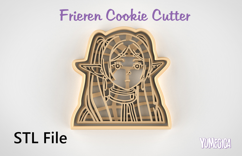 Frieren from “Sousou no Frieren” Cookie Cutter - STL file