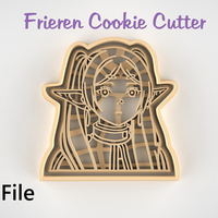 Frieren from “Sousou no Frieren” Cookie Cutter - STL file - Thumbnail 1