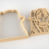 Frieren from “Sousou no Frieren” Cookie Cutter - STL file - Thumbnail 4