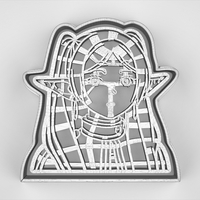 Frieren from “Sousou no Frieren” Cookie Cutter - STL file - Thumbnail 8