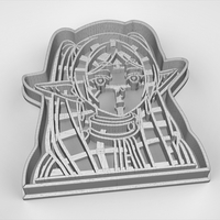 Frieren from “Sousou no Frieren” Cookie Cutter - STL file - Thumbnail 9