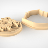 Lelouch from “Code Geass” Cookie Cutter - STL file - Thumbnail 6