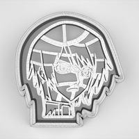 Lelouch from “Code Geass” Cookie Cutter - STL file - Thumbnail 8