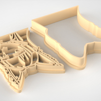 Rory Mercury from  “Gate” Cookie Cutter - STL file - Thumbnail 1