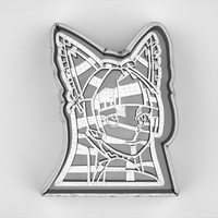 Rory Mercury from  “Gate” Cookie Cutter - STL file - Thumbnail 3