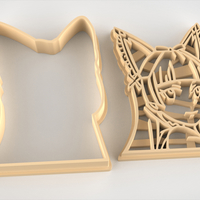 Rory Mercury from  “Gate” Cookie Cutter - STL file - Thumbnail 9
