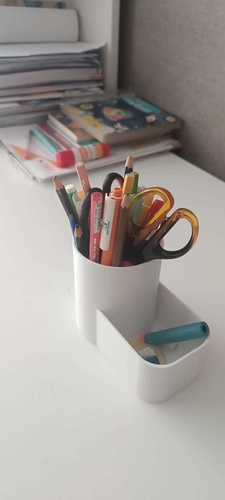 Desk Organizer with Dual Compartments