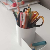 Desk Organizer with Dual Compartments - Thumbnail 3
